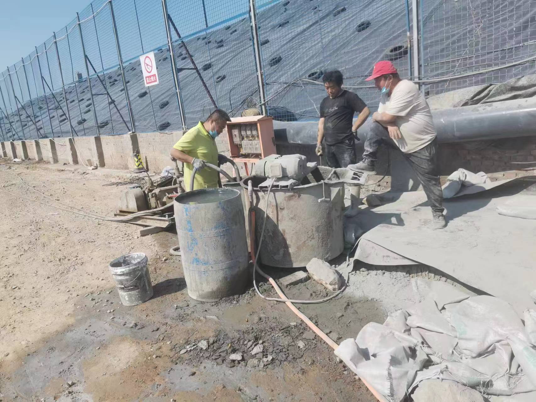 天镇袖阀管注浆